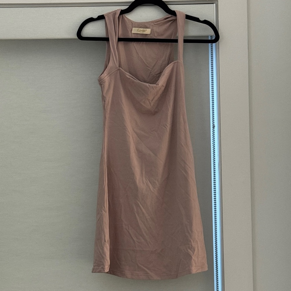 Women's Square Neck Bodice Dress